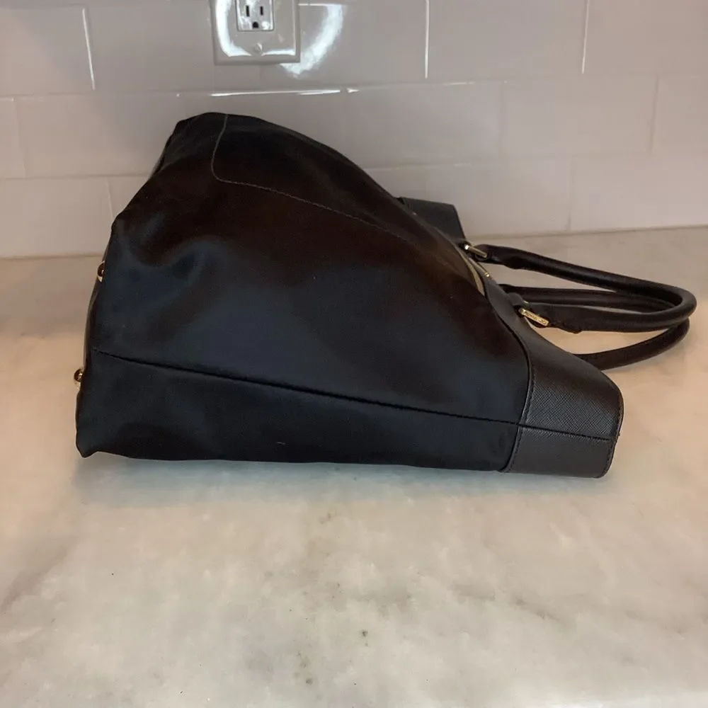 Michael Kors Bag Purse Handbag Colgate Large East West Nylon Laptop Bag Tote - Picture 10 of 15